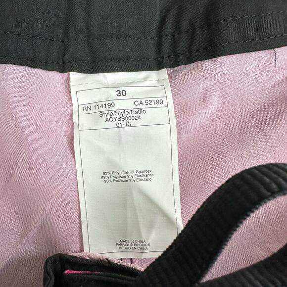 Quiksilver You Know This Men’s 30 Board Shorts Striped Stretch - Picture 4 of 11